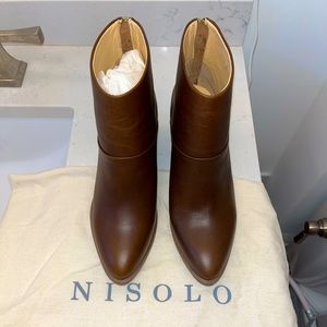 Nisolo Dari Commuter Boot - Brown leather - Never worn - size 8
